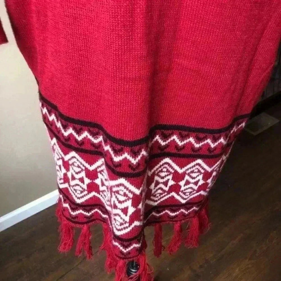 Allison Brittney Printed ponch- NWOT - Picture 4 of 4